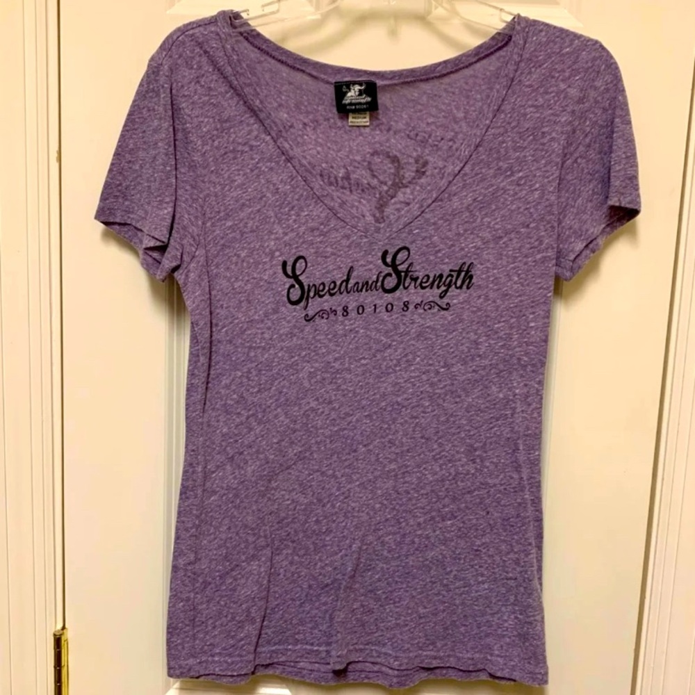 Speed and strength shirt